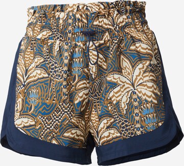 ADIDAS PERFORMANCE Ohlapna forma Športne hlače 'Adidas x Farm Rio Pacer' | modra barva: sprednja stran