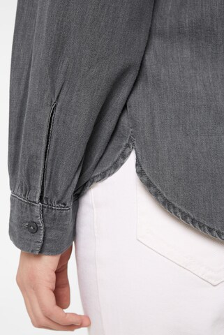 SENSES.THE LABEL Bluse in Grau