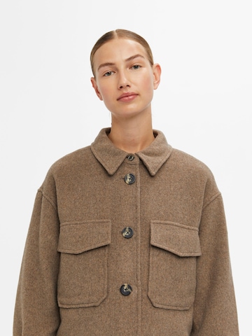 OBJECT Between-Seasons Coat 'Ella' in Brown