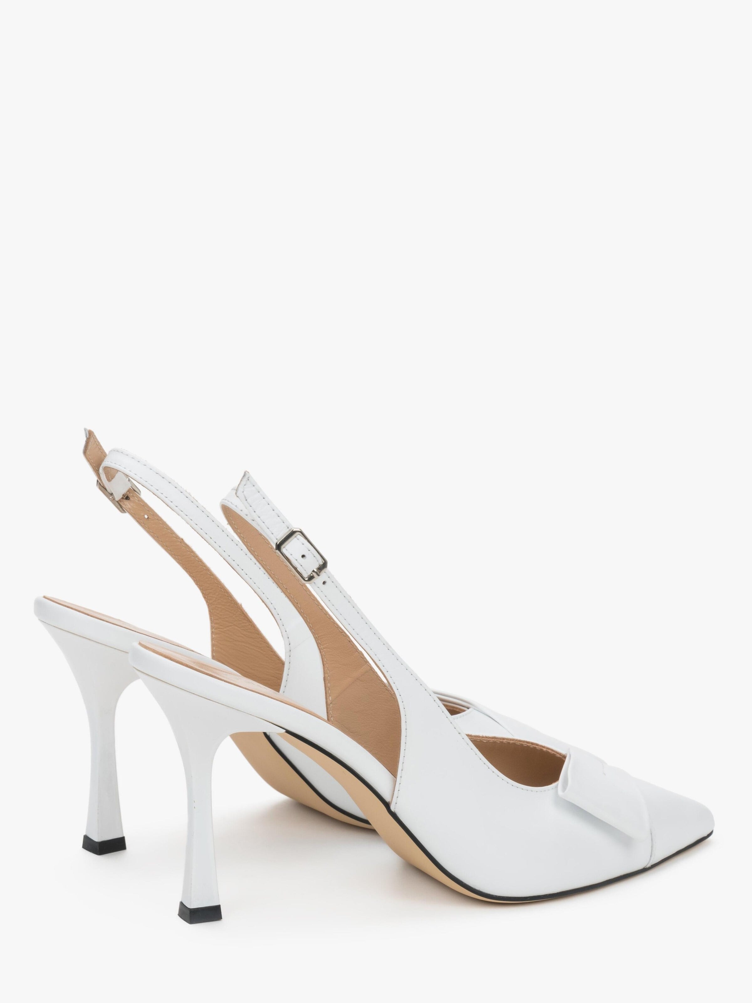 Estro Slingpumps '308-5017' in Wit