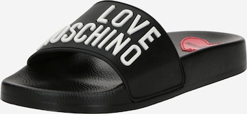 Love Moschino Pantolette in Schwarz: predná strana