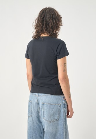 Cleptomanicx T-Shirt 'Slim Tee Ligull Slim' in Schwarz