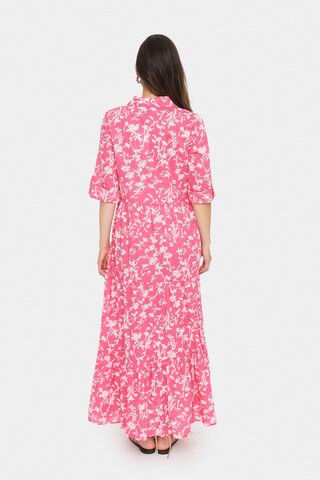 Robe-chemise 'ZusS' SAINT TROPEZ en rose