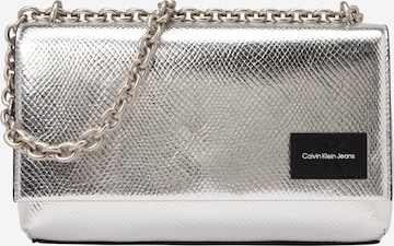 Calvin Klein Jeans Torba za čez ramo | srebrna barva: sprednja stran