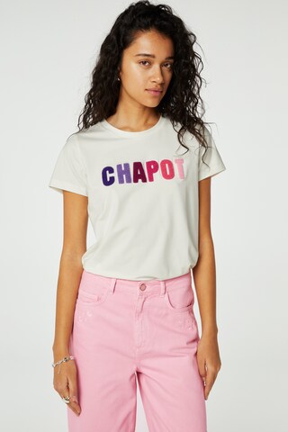 Fabienne Chapot - Camiseta en blanco: frente