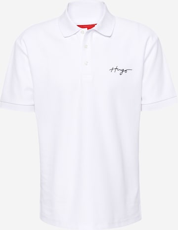 HUGO Red T-shirt 'Daipo' i vit: framsida