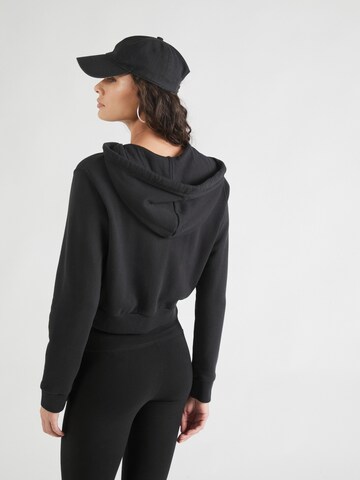 HOLLISTER Sweat jacket 'MINBRANDED' in Black