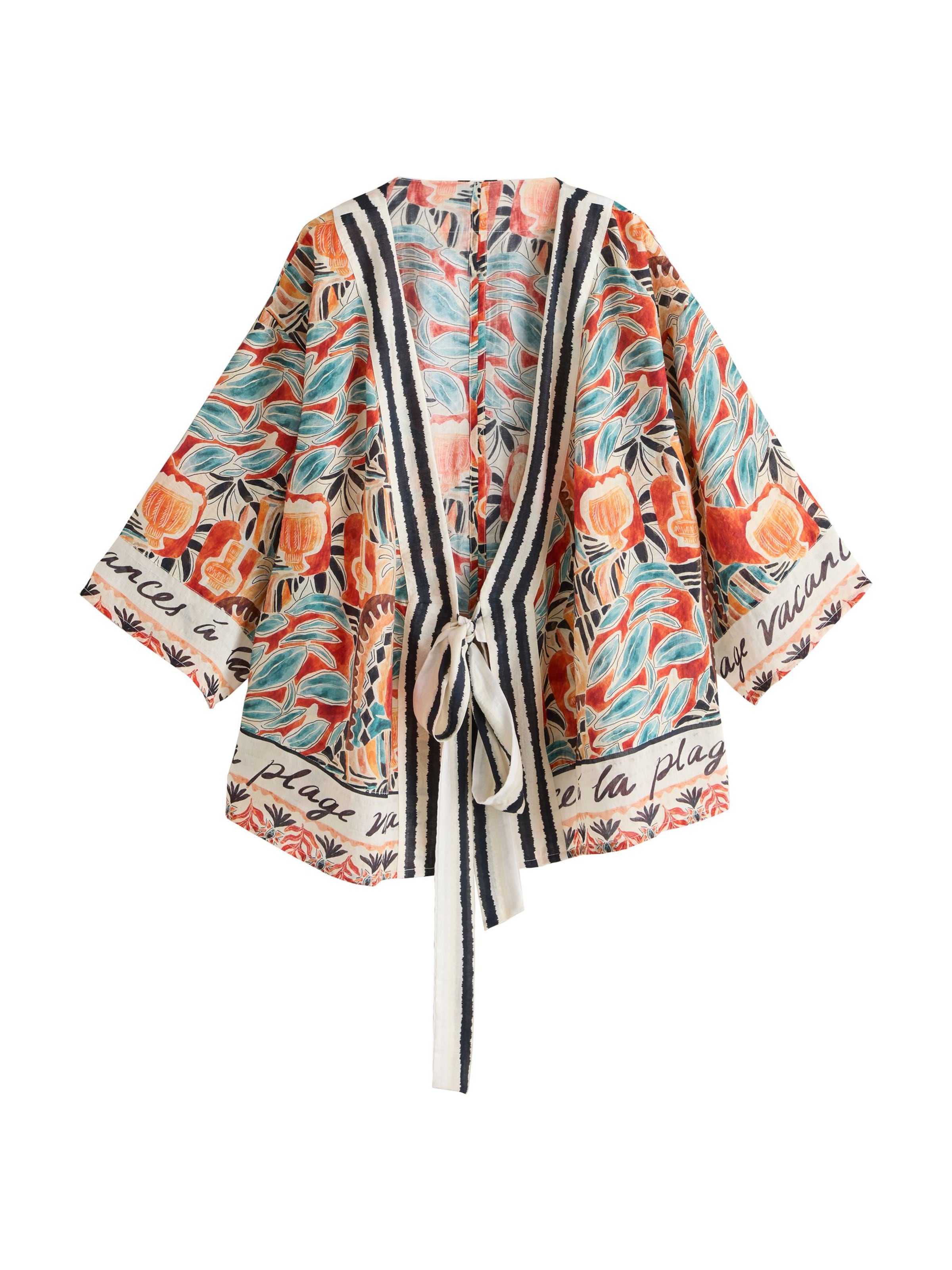 Kimono di Next in rosso: frontale