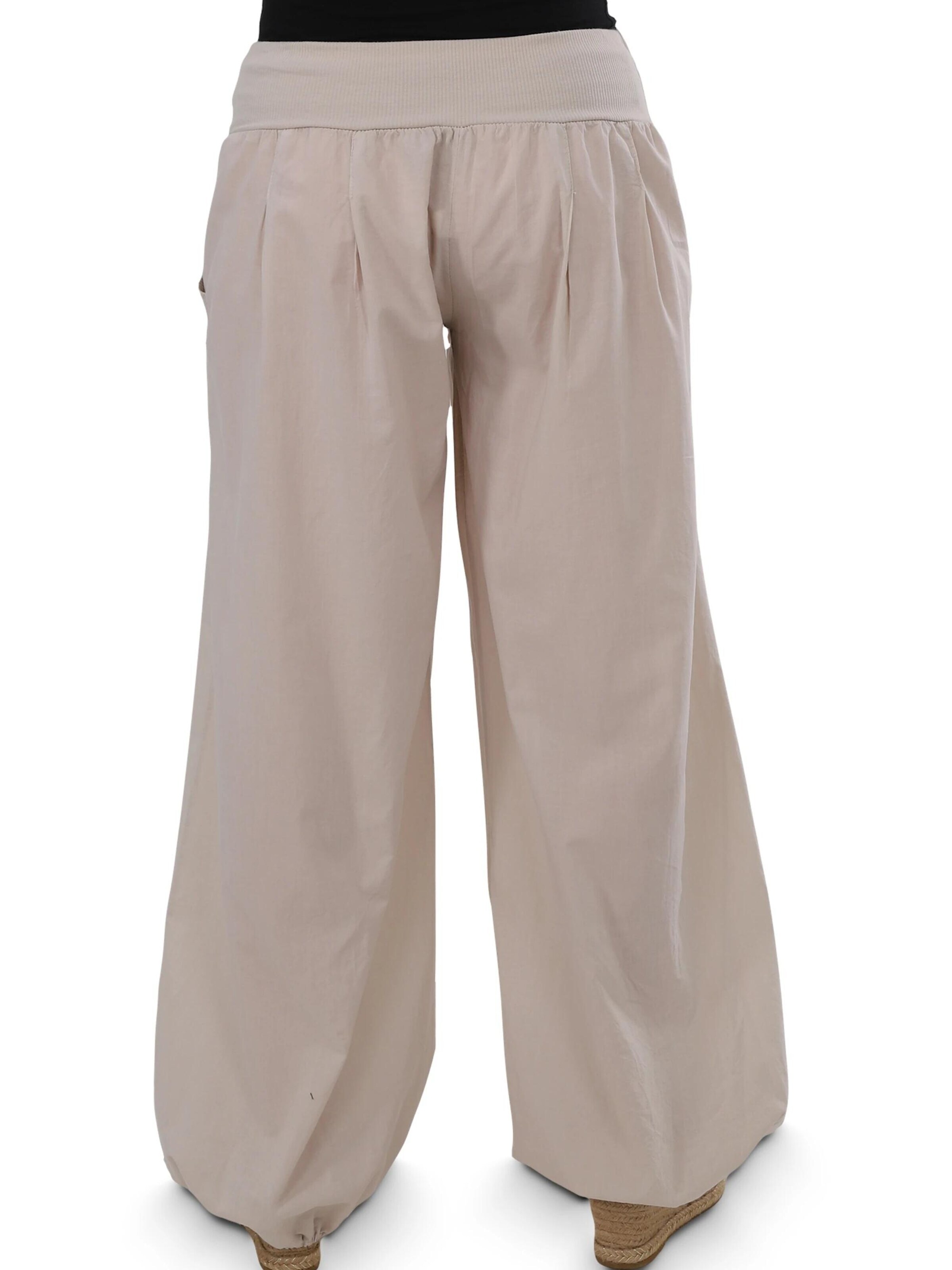 malito more than fashion Loose fit Harem Pants in Beige