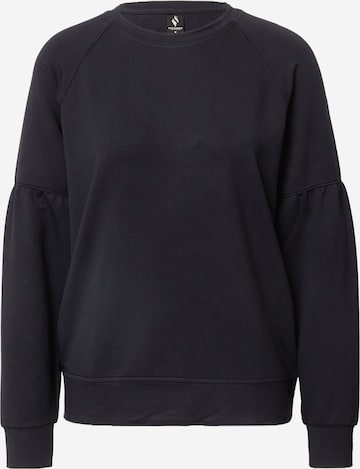 SKECHERS Athletic Sweatshirt in Black: front