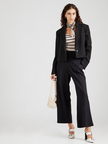 ZABAIONE Wide Leg Hose 'Am44alia' in Schwarz