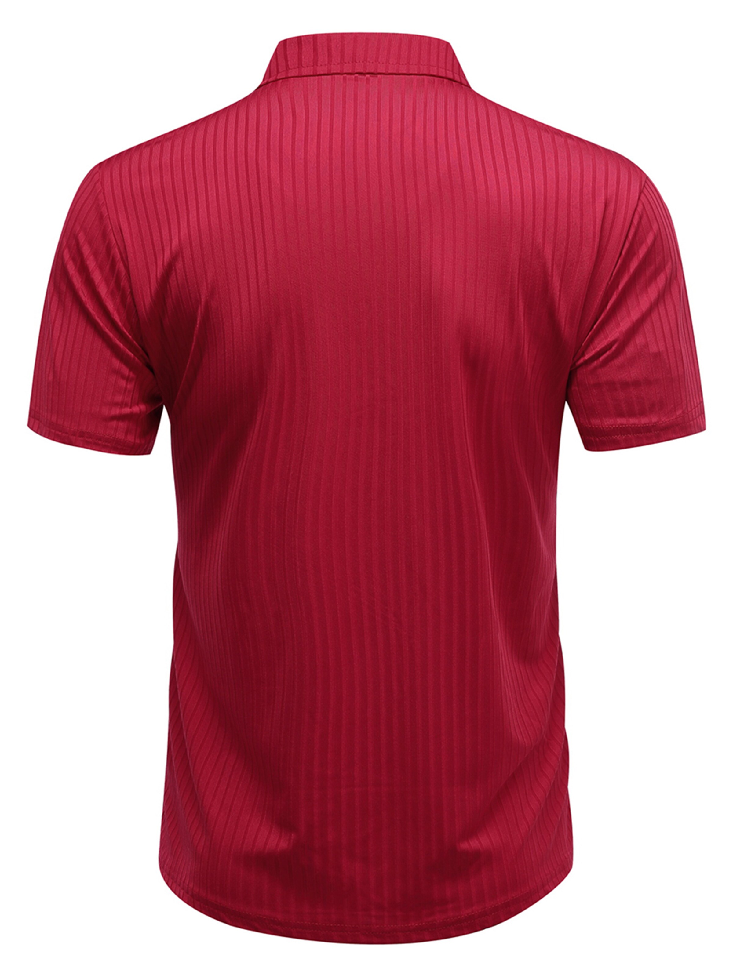 ALLTHEMEN Shirt 'Rhythmus' in Red