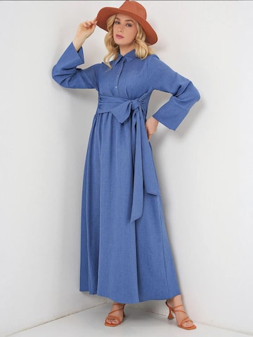 Bigdart Dress in Blue: front