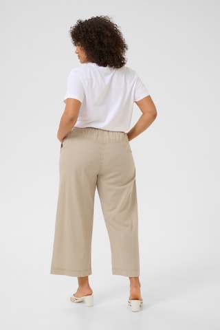 KAFFE CURVE Loosefit Broek 'KCNana' in Beige