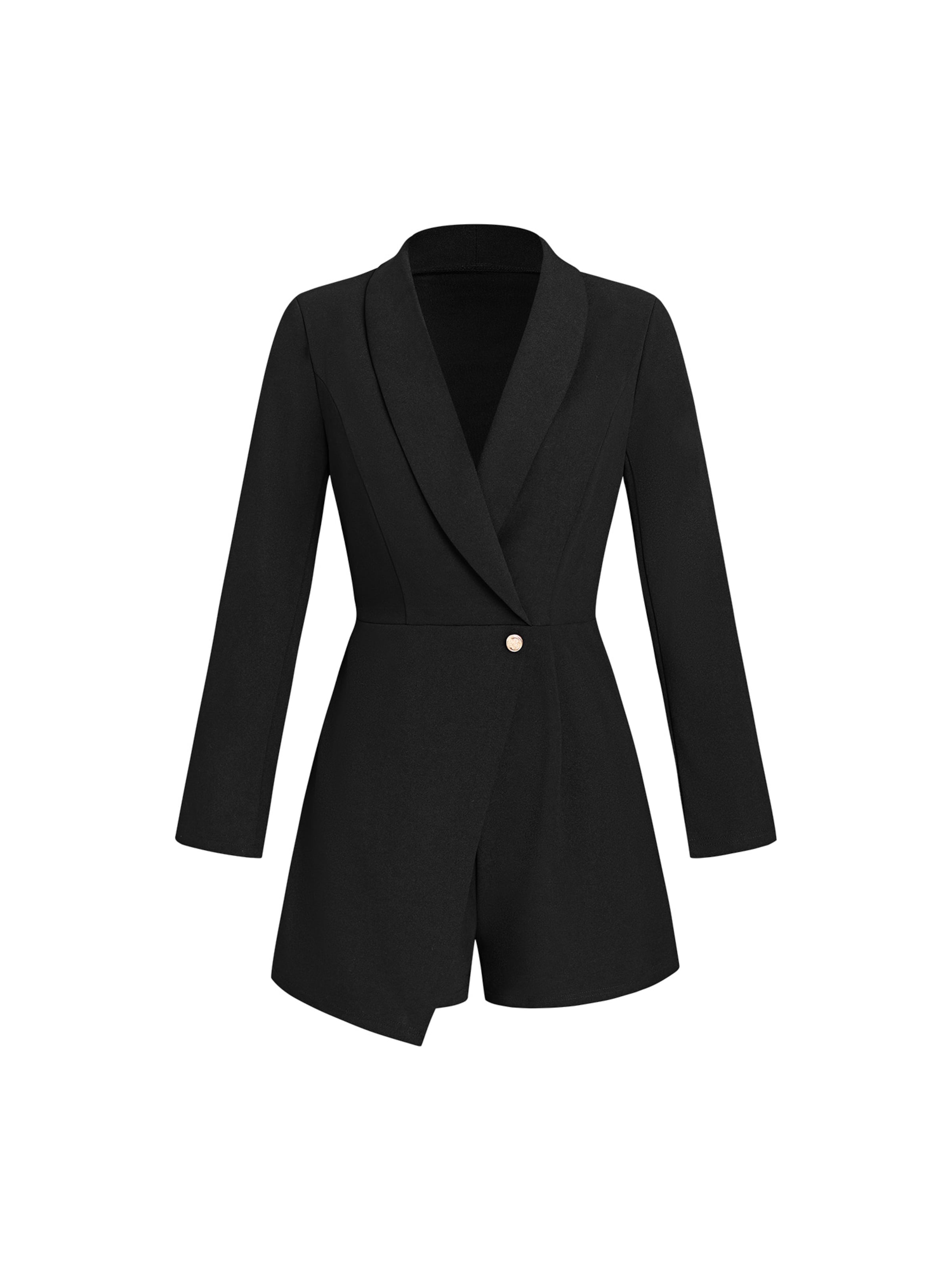 Cupshe Jumpsuit‌‌‌‌‌‌ in Schwarz: Vorderseite