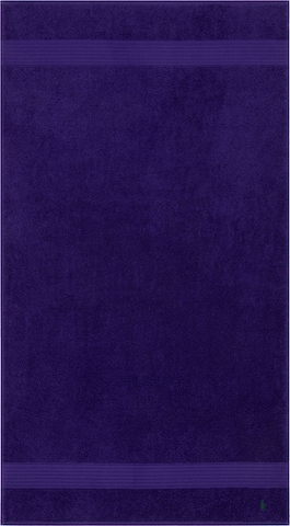 Ralph Lauren Home Shower Towel 'PLAYER' in Purple: front