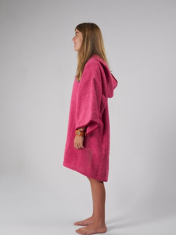 Pacifique Sud Badkappa 'Poncho Surf' i rosa