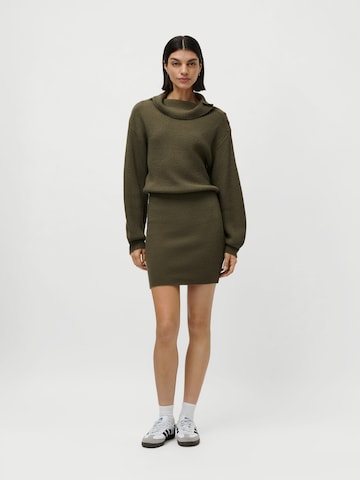 LeGer by Lena Gercke Sukienka z dzianiny 'Cara' w kolorze zielony