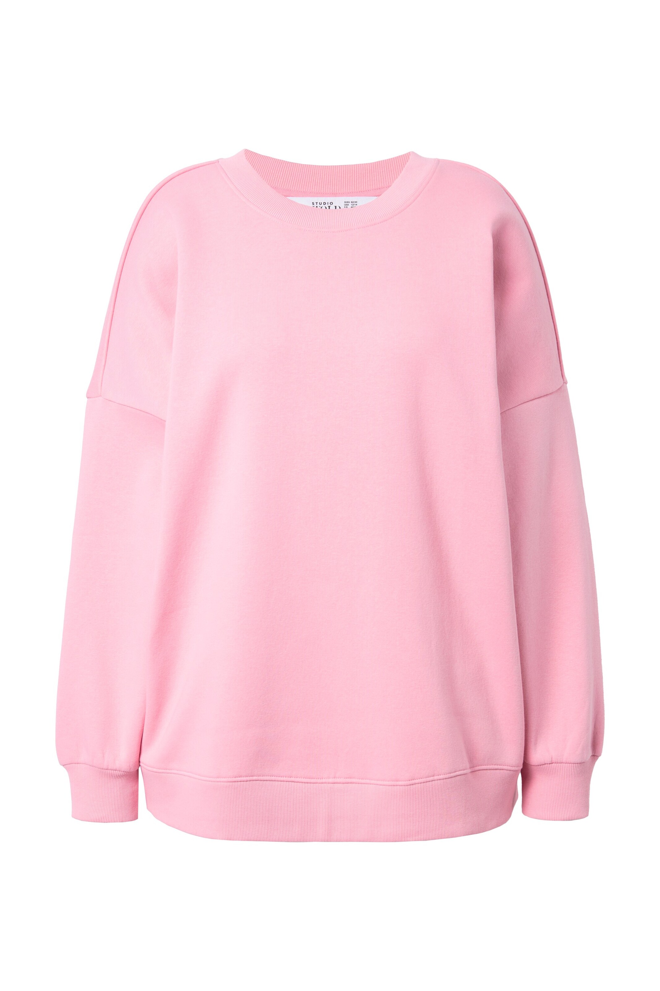 Studio Untold Sweatshirt in Roze: voorkant