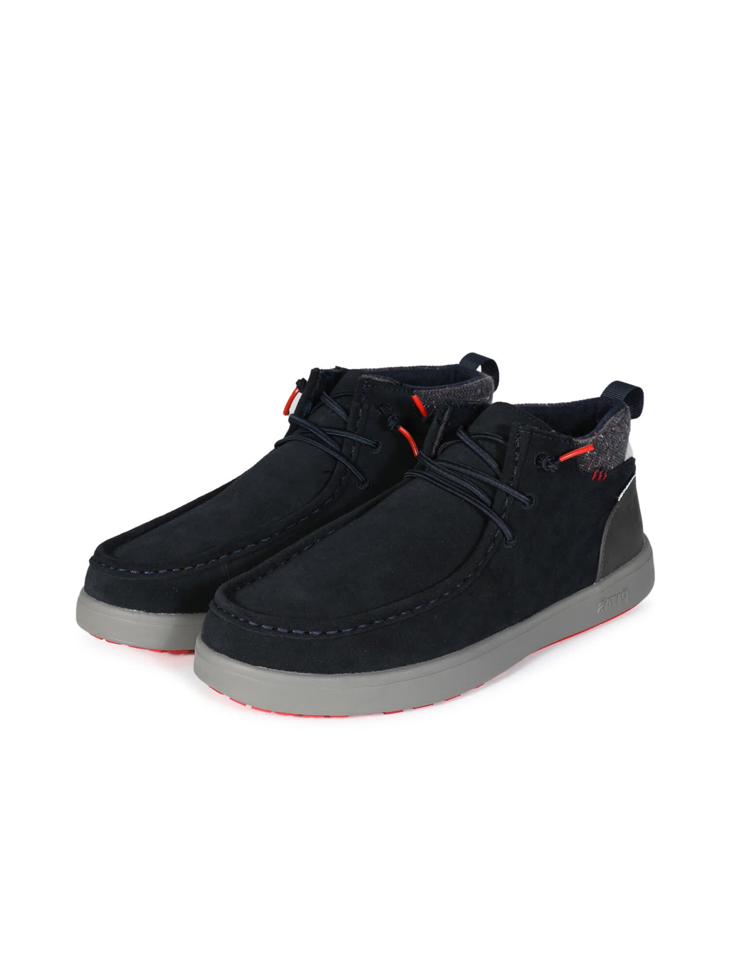 Walk In Pitas - Botas chukka 'Baikal' em azul: frente