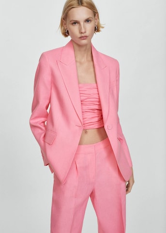 MANGO Blazer 'Margot' in Pink: predná strana