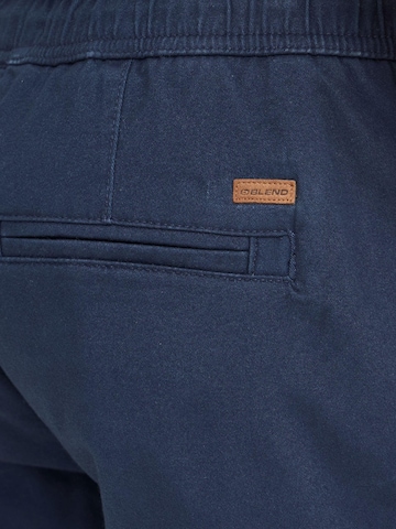 BLEND Slimfit Chinoshorts ' BHTirel ' in Blau