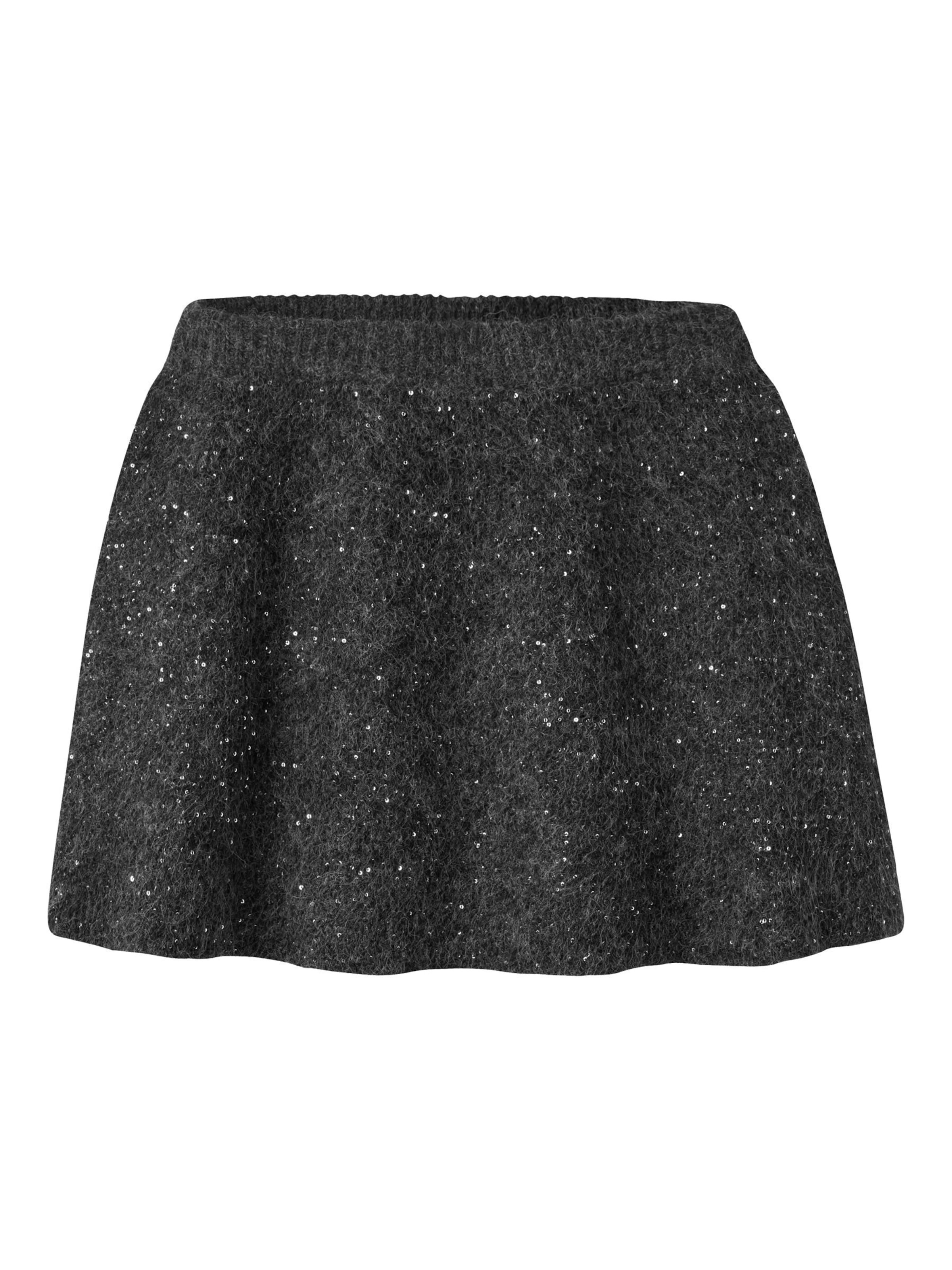 NAME IT - Falda en negro: frente