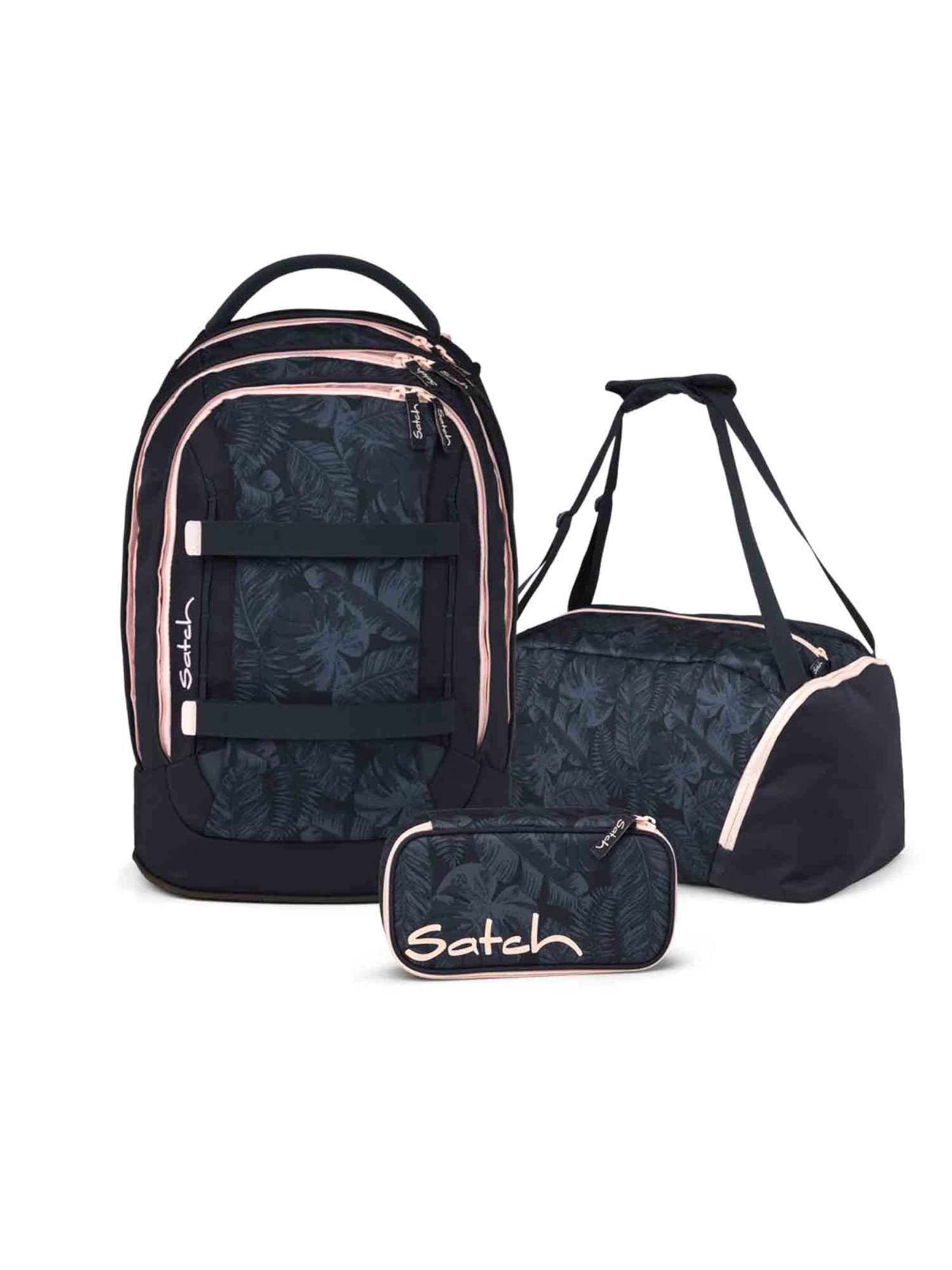 Satch Rucksack 'Pack Schulrucksack Set 3tlg'‌‌‌ in Blau: Vorderseite