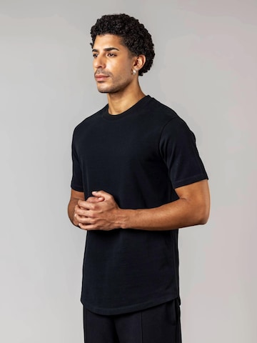 UNORGANIZED BRAND - Camiseta 'BASIC RUNDER SAUM T25' en negro