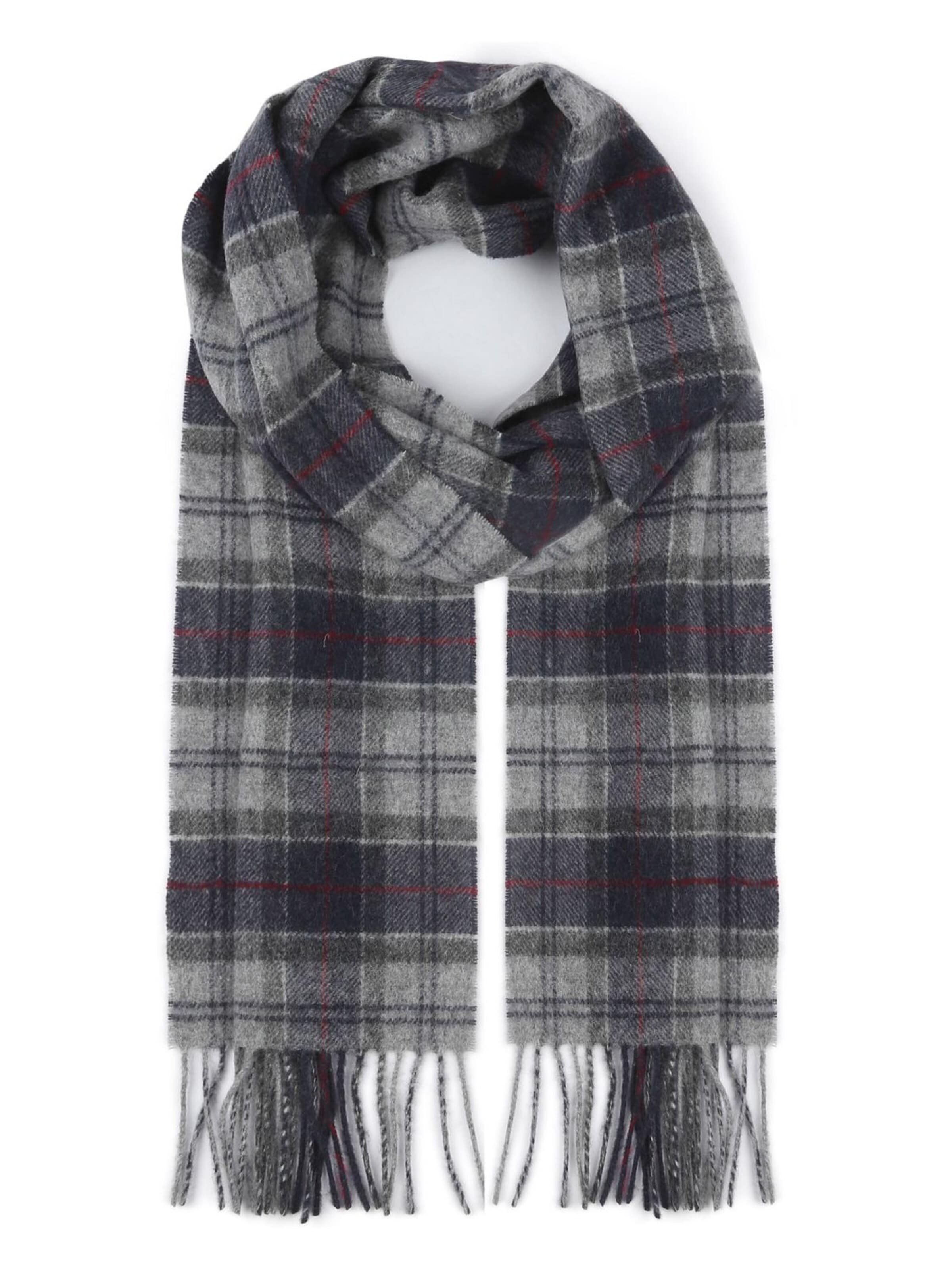 Écharpe Barbour en gris : devant