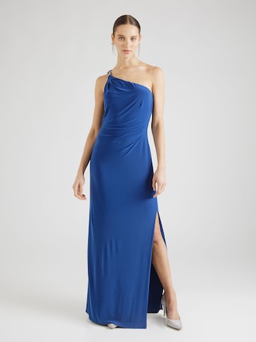 Lauren Ralph Lauren - Vestido de noche 'BELINA' en azul: frente