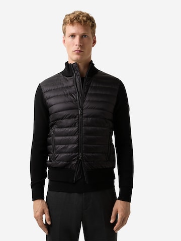 BOGNER Strickjacke in Schwarz: Vorderseite