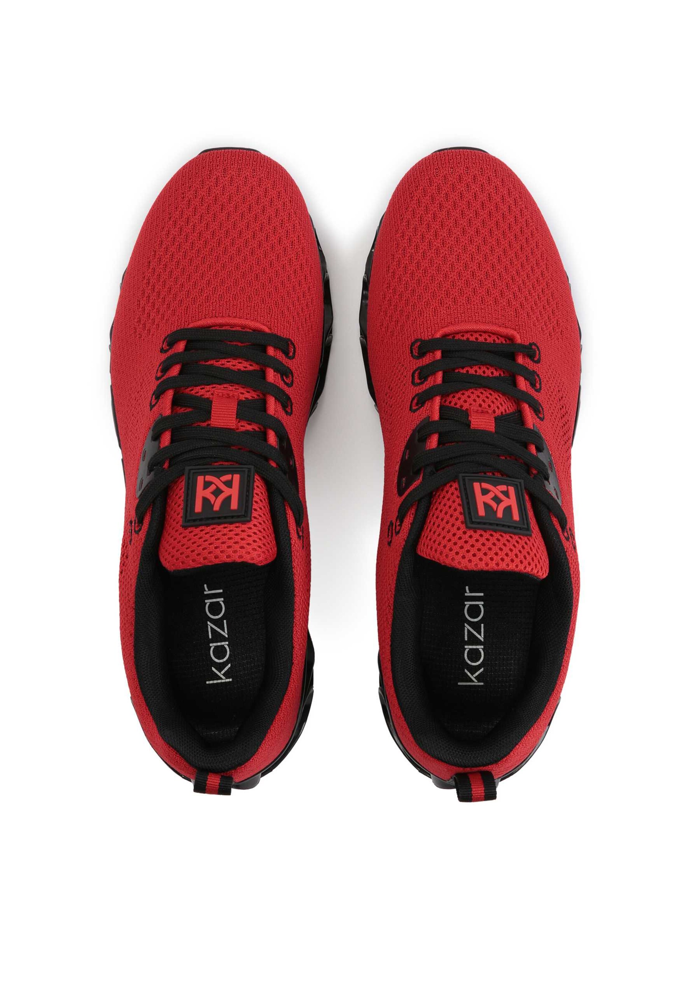 raudona Kazar Sportbačiai be auliuko