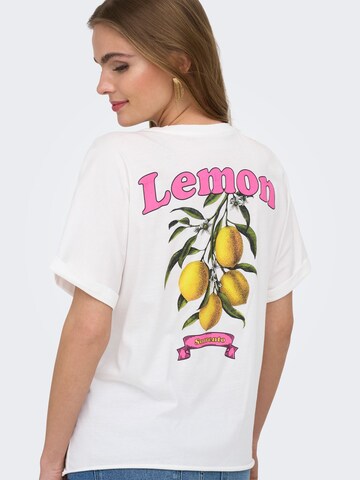 Only Maternity - Camiseta en blanco