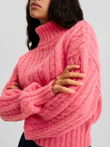 Bershka Pullover in Pink