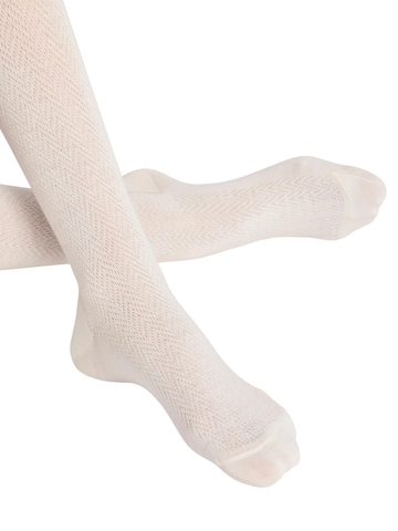 FALKE Tights 'Fable Estate' in White