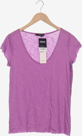 SET Top & Shirt in M in Purple: front