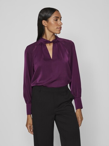 VILA - Blusa 'ELMA' em roxo: frente