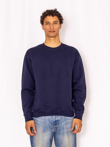 FRUIT OF THE LOOM Sweatshirt 'Crewneck sweatshirt' in Blauw