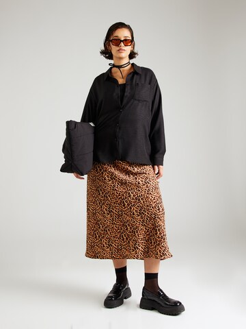 Vero Moda Curve Bluse 'VMCMELONEY' in Schwarz