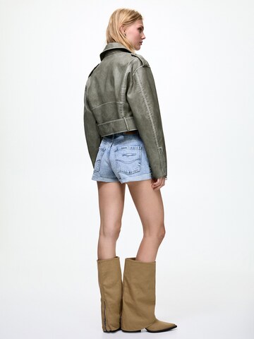 Pull&Bear Between-Season Jacket in Green