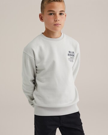 WE Fashion Sweatshirt in Grey: front