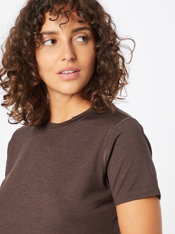 ENDURANCE - Camiseta funcional 'Maje' en marrón