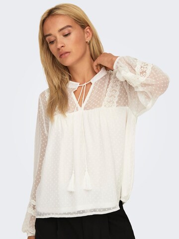 ONLY Blouse 'ONLTessa Eliza' in White