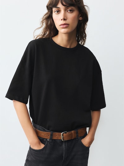 Pull&Bear Oversized Shirt in M in Black, Item view