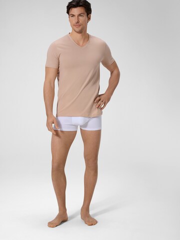 T-Shirt ' Close To You ' Ammann en beige : devant