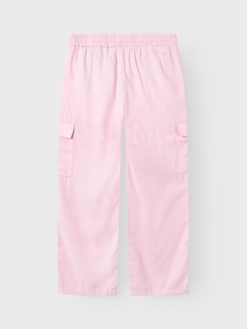 NAME IT Loosefit Kalhoty 'Bella' – pink