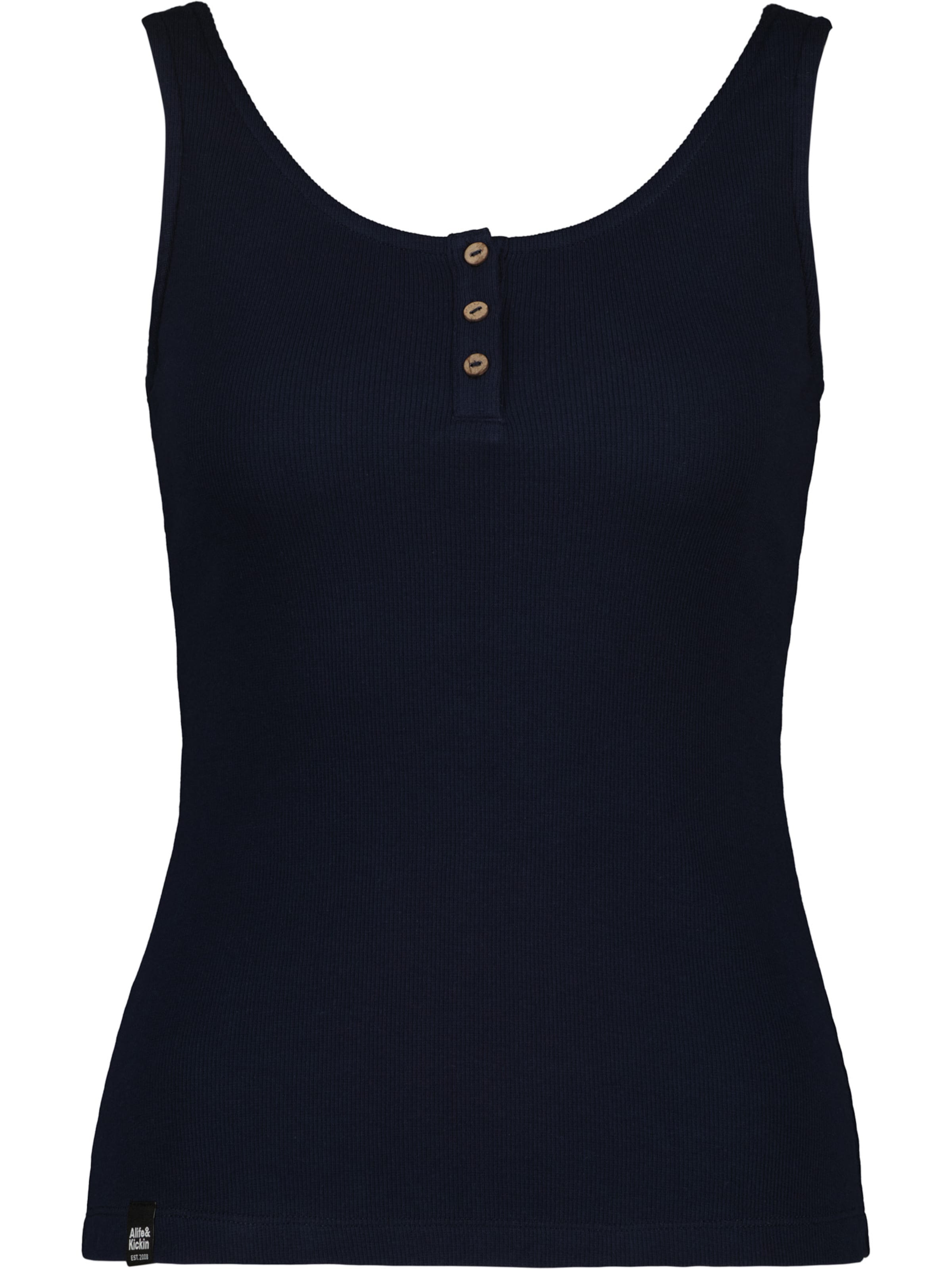 alife & kickin Top 'Hazel' in Blue: front