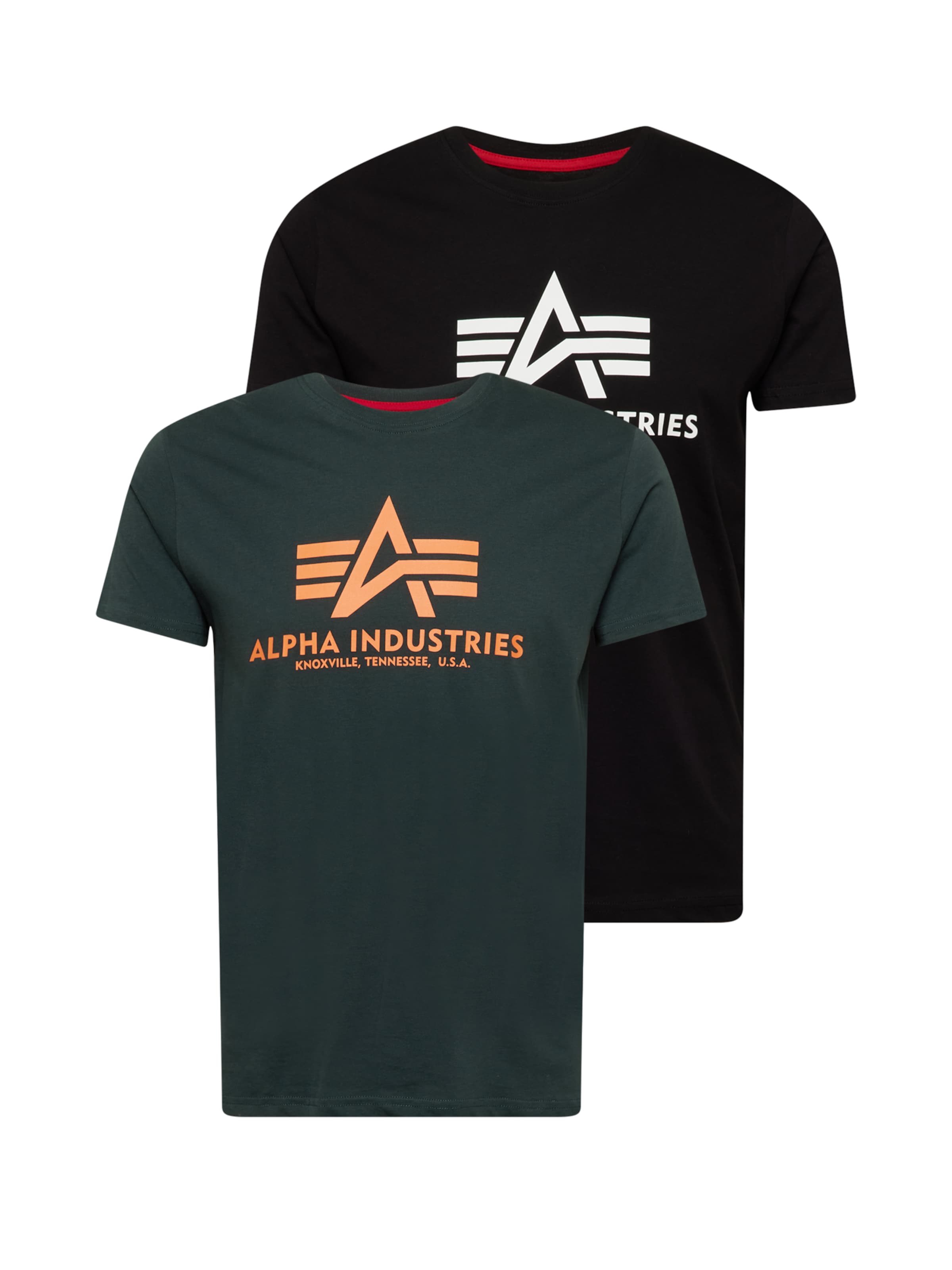 ALPHA INDUSTRIES Shirt in Green: front