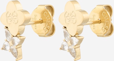 GUESS Náušnice - zlatá / průhledná, Produkt